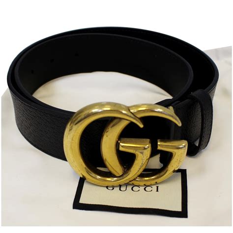 gucci belt black leather|black gucci belt for sale.